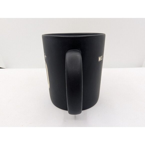 Mug Disney World Fantasia Sorcerer Mickey Mouse Etched coffee Black Beige 2017 - Picture 11 of 15